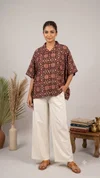 K 924 Vol 3 By Naisha Cotton Printed Ladies Kaftan Style Shirt Tops 
